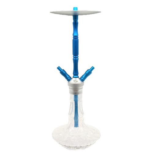 WD Hookah A42L-2-91 kék-ezüst 53 cm