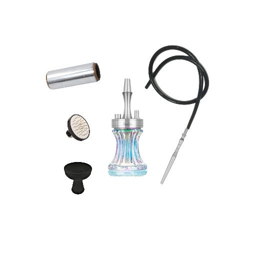 Aladin 2GO shiny hookah setup