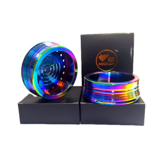 WD Hookah eloxed steel HMD rainbow colour. - Vízipipa Vásárl