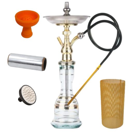 Hookah Set - El Nefes Mini Moon and Hookah Flame Accessories