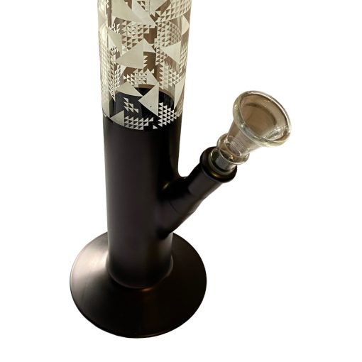 Sklenené bongo Greenline 35 cm čierne