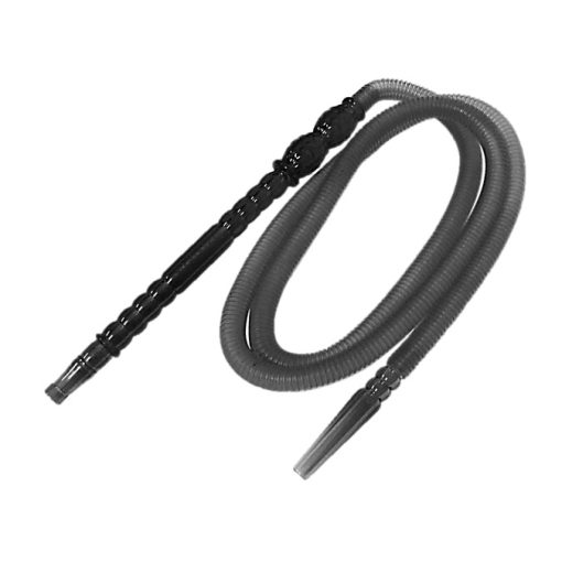 Hookah Flame Fancy hose black vendég szívócső